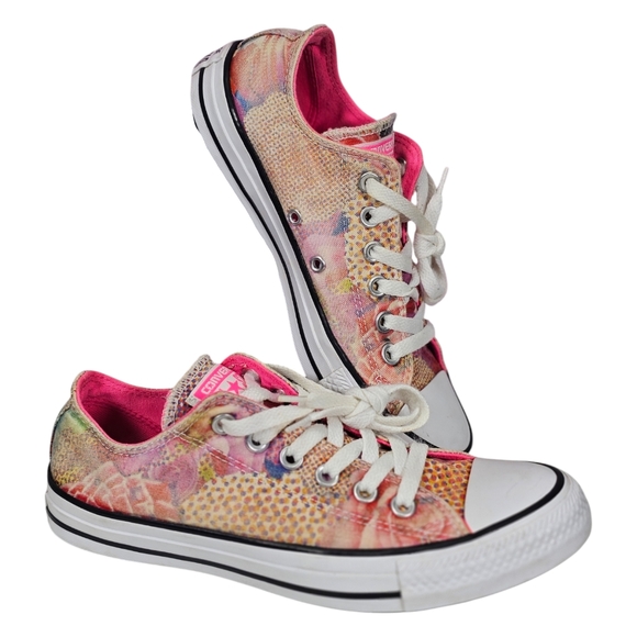 Converse Chuck Taylor All-star lows abstract/animal print - Picture 2 of 8